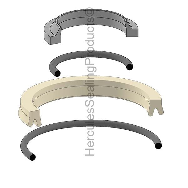 Clark Lift Trucks - After Market Parts Hydraulic Cylinder Repair Kit- 2-1/2 X 3-1/4 1811154 - main